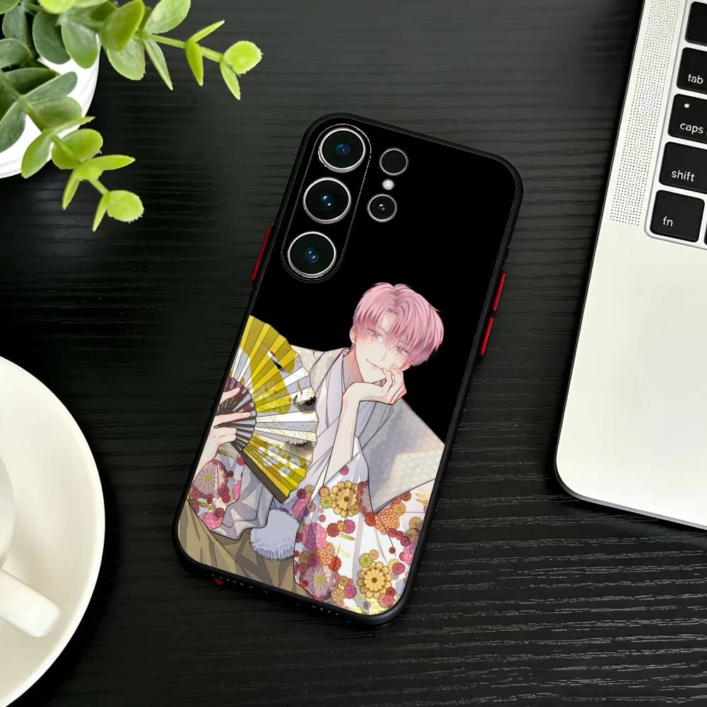N-Tamon's B-Side Phone Case For Samsung S26,S25,S24,S23,S22,S30,S21,Ultra,Plus,FE 5G Black Soft Cover