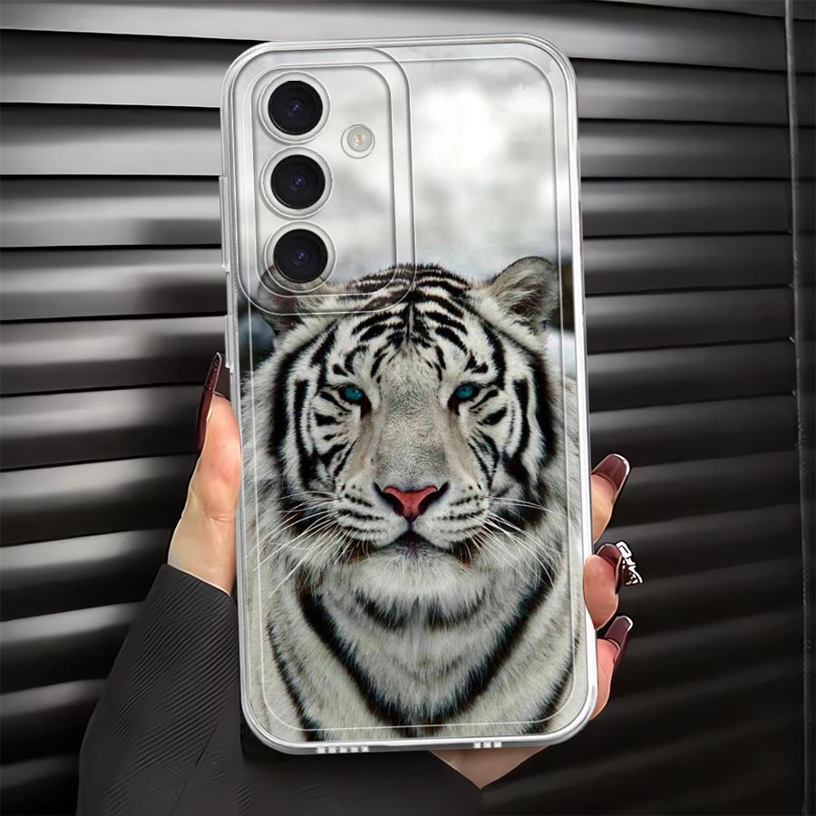 

Чехол для Samsung Galaxy A57 A36 A37 A34 A35 A54 A15 A56 A55 A14 A16 A26 A24 A52 A17 A25 A51 A52 Чехол для телефона A50 A23 Крутой Тигр Galaxy A35 5G