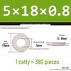 Extra Thick Galvanized Iron Flat Washer, Round, M3-M62