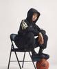 Basketball 3-Stripe Fleece Hoodie - Black / Jz7914
