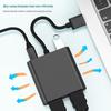 USB-C To Dual HDMI Adapter with USB 3.0 Hub, Supports Independent Triple Displays for M1/M2 Graphics Cards