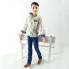 1/6 Boy Doll Clothes Handmade Jeans Pants For Ken Doll Trousers For Barbie's Boyfriend Ken Boy Doll Prince Male Doll Kids Toy