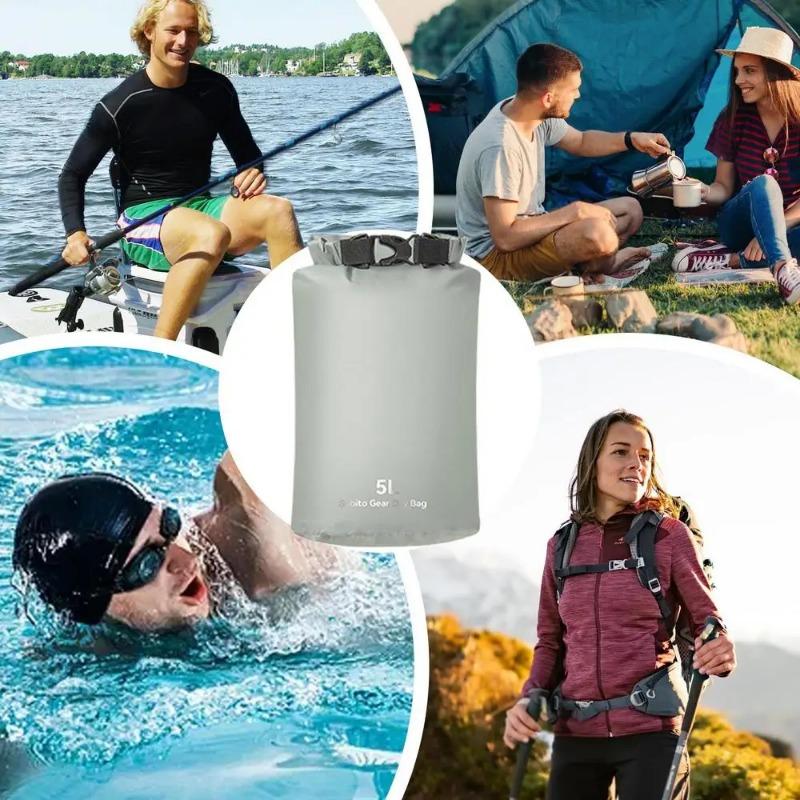 Waterproof Bags For Boating Camping Sack 3L/5L/12L/20L/35L Dry Bag Waterproof Lightweight Floating Sack For Men Kayaking Camping
