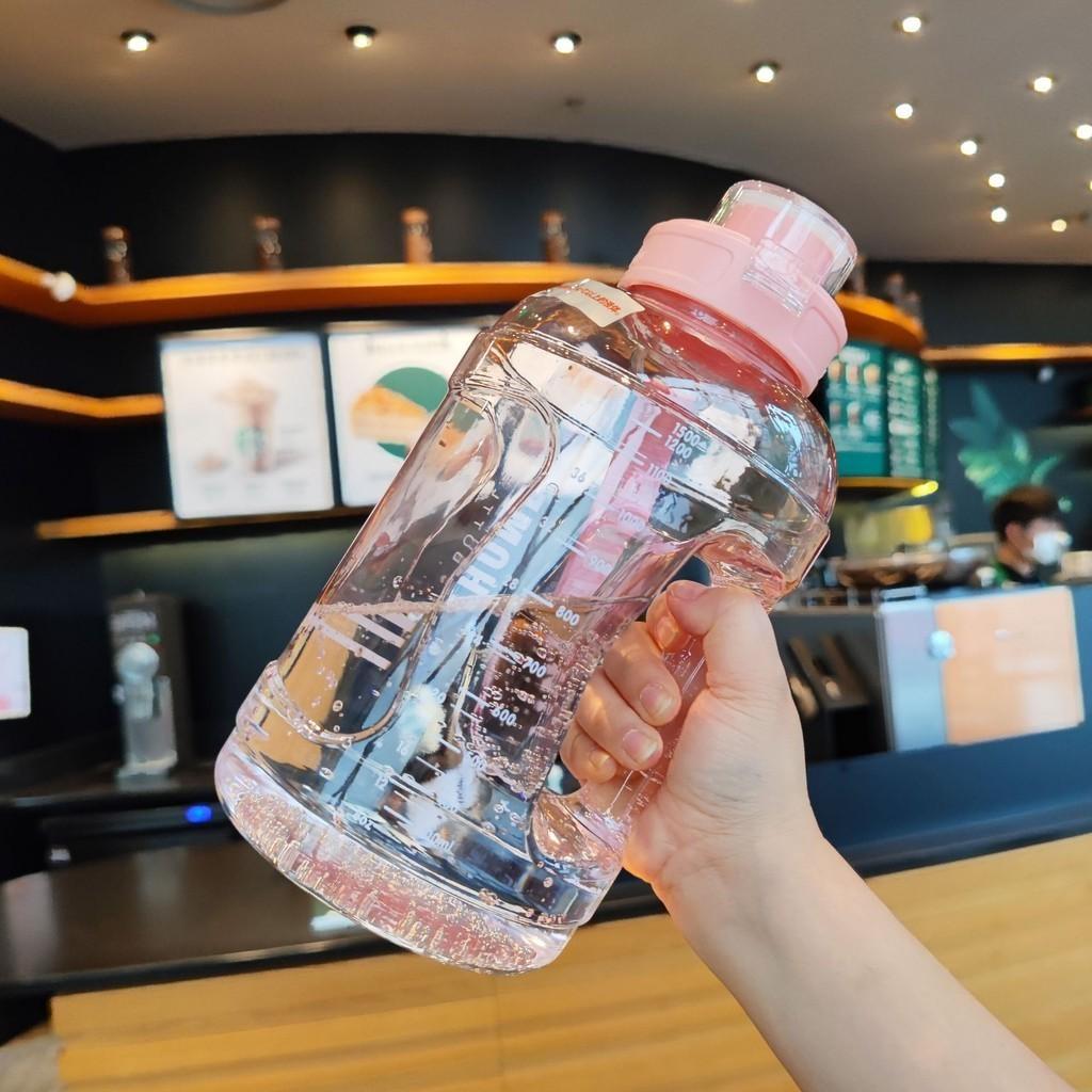 Large Capacity Pc Plastic Water Bottle For Sports Space Cup For Adults Leak-proof Sealing Portable