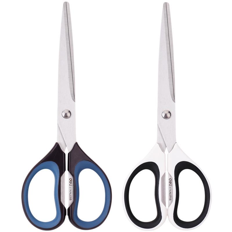 Deli Multifunctional Stainless Steel Non-Stick Tailor Scissors for Home and Office