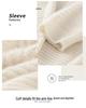 2025 Women's Wool V-neck Cable Knit Long Sleeve Sweater - Loose Fit Cashmere Autumn Winter Top