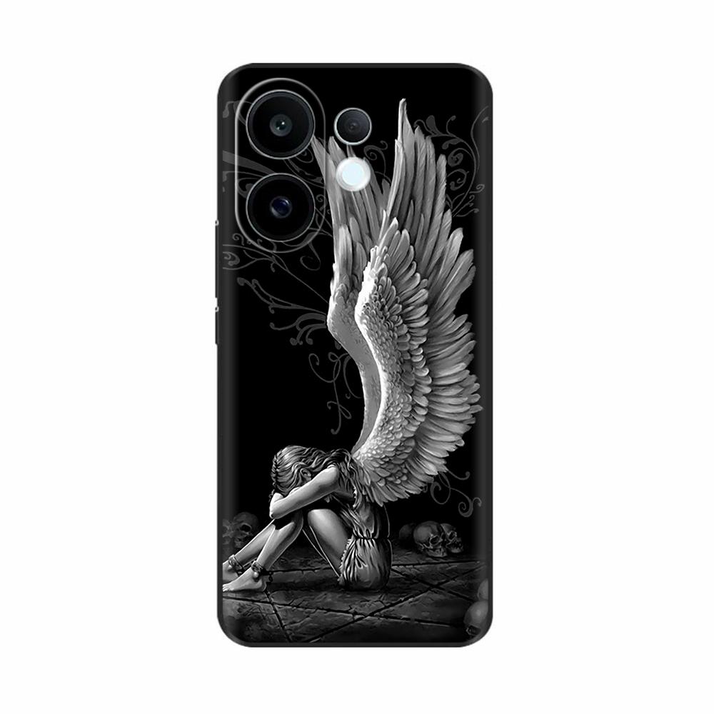 For Vivo S30 Pro Mini Case 2025 Cute Funny Shockproof Capa Silicon Soft TPU Phone Cover For Vivo S30 S 30 Case Protective Fundas