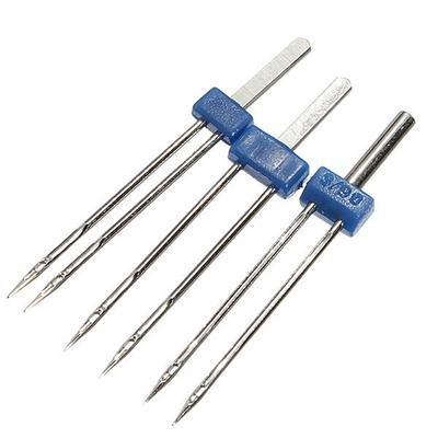 3 pezzi 2/3/4 mm aghi doppi gemelli spilli da cucito doppi gemelli accessori per macchine da cucire