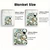 Steins Gate 2D Flat Pattern Flannel Blanket High quality All Seasons Warmth and Comfort Perfect for Christmas Gifts.DMT0925319