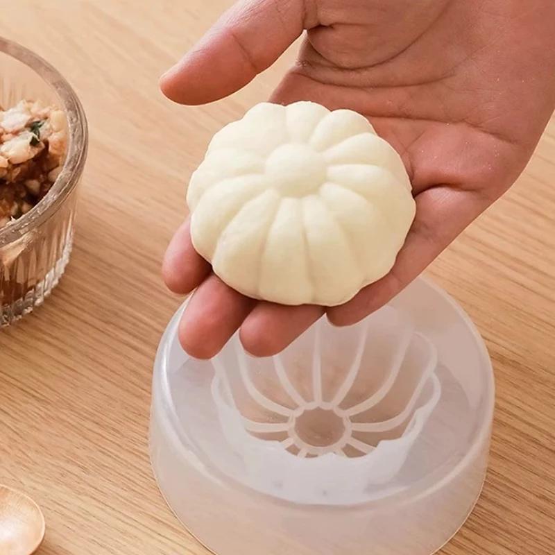Chinesische Baozi-Form, Gebäck, Kuchen, Knödel-Maker, gedämpfte, gefüllte Brötchen, Form, Brötchen-Maker, Küchenhelfer, Back- und Gebäckwerkzeug