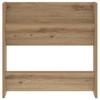 Shoe Cabinet Artisan Oak 60 x 18 x 60 cm Particleboard