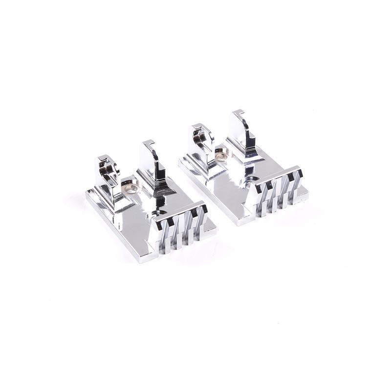 

Aluminum Alloy Silver Car Hood Side Hinge Cover Snap Base For Hummer H2 2003-2009 Car Modification Accessories replacement