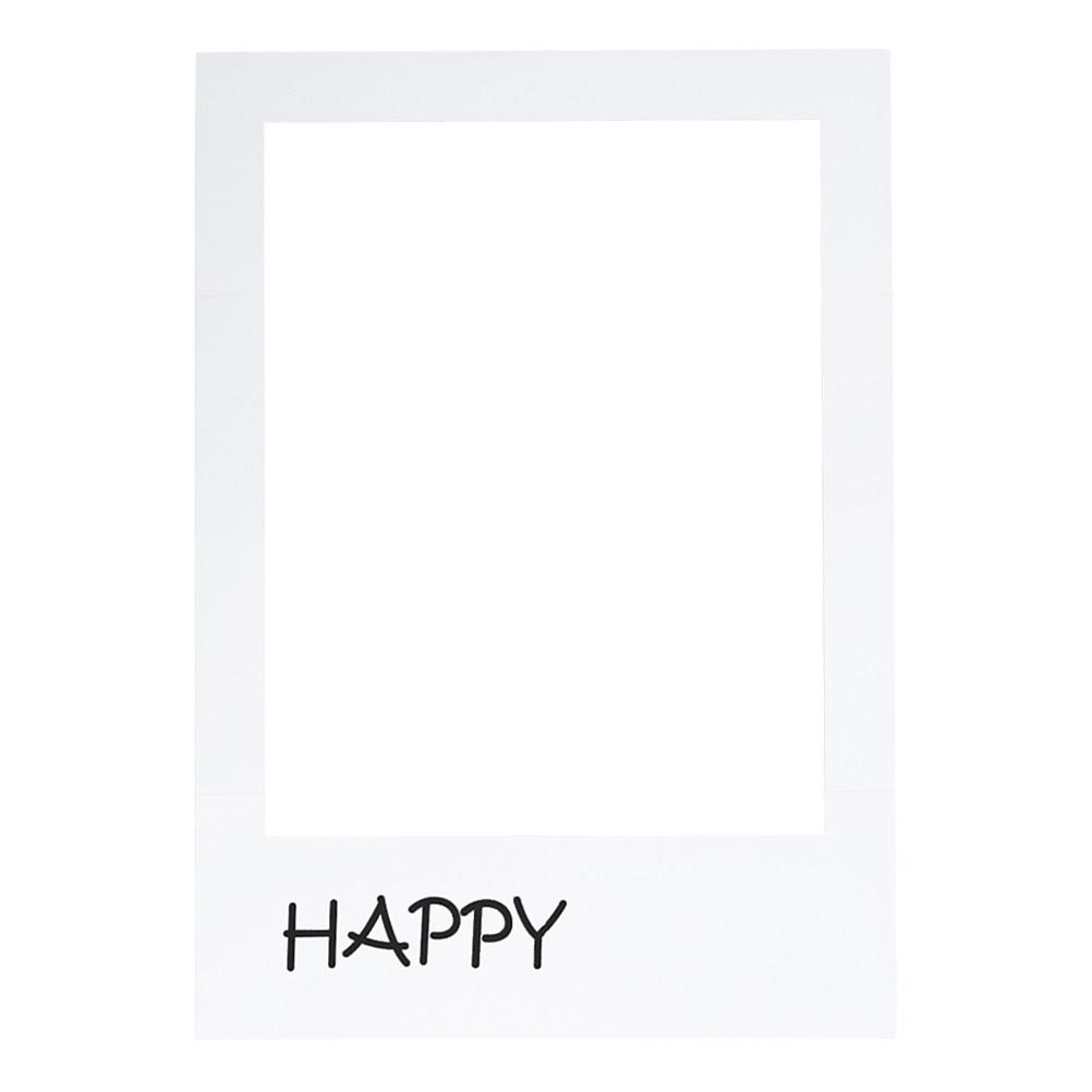 

Compact Picture Frame Cutouts Photo Props Premium Paper Material for Birthday Party Snapshots Memorable Fun with Loved Ones
