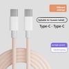 60W 5A Fast Charging Type-C PD Cable Pure Copper Conductor Nylon Braided for Phone