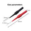 Sensitive Insulation Multimeter Test Lead Non-destructive Test Probe Test Leads  for Banana Plug