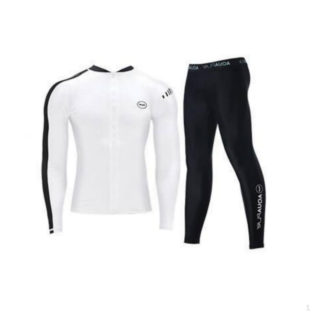 Long Sleeve Aquatic Shirt, Quick Dry, Upf 50+, Men, Sun Protection XL Diving Set