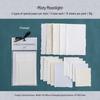 White Gentle Series Journal Collage Base Paper by Ketchup Girl