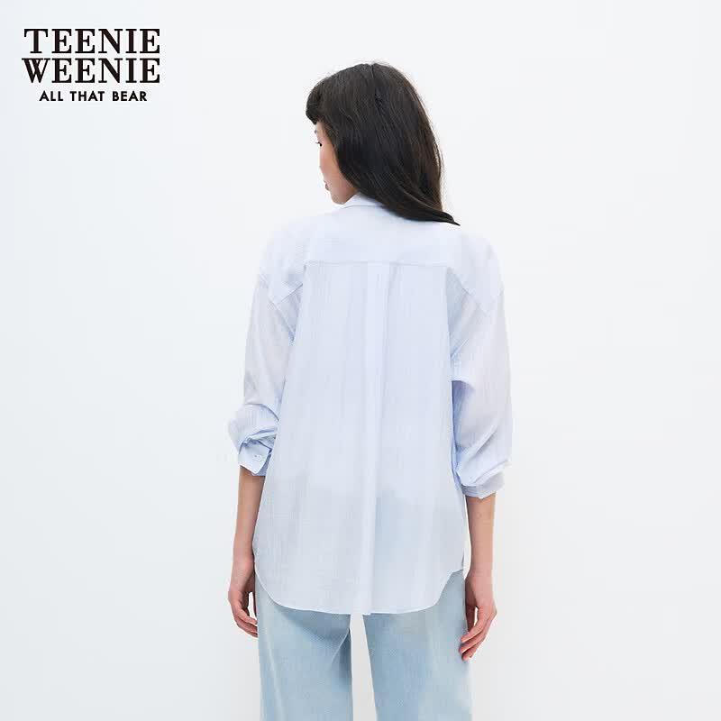 Teenie Weenie Little Bear Cartoon Women's Shirt