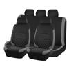 5 Seats Football Embroidery Car Seat Covers Polyester Fabric Honeycomb Seat Covers Universal Fit Most Car Suv Truck