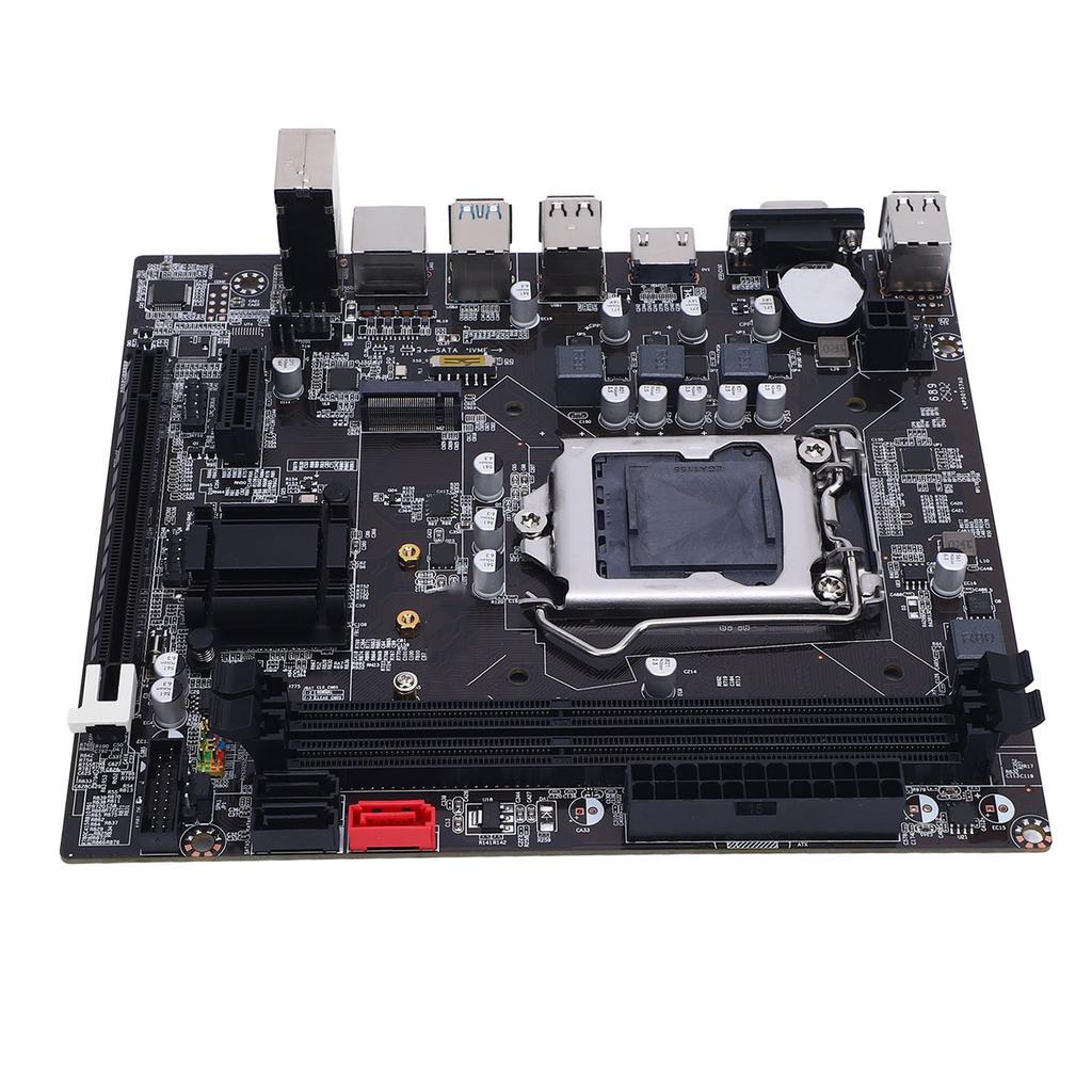 B75 Computer Motherboard for LGA 1155 2x8GB DDR3 Memory Gaming Motherboard M.2 Nvme NGFF ATA3.0 PCI