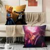 The B-bad Guys Moive Pillow Case Pillowcase, Double-sided Printed, Sofa Cushion, Bedroom Headboard Pillow