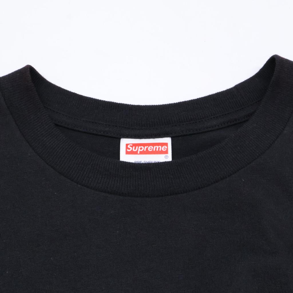 Supreme XThrasher [24AW] Cross Tee Short Sleeve T-Shirt Tops M blackUsed