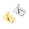DRELD 33*25mm Box Hasps Zinc Alloy Lock Toggle Catch Latches for Jewelry Suitcase Buckle Clip Clasp Vintage Hardware Silver