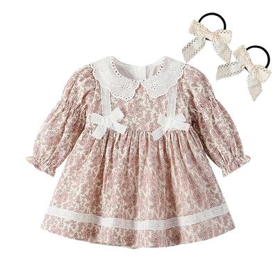 Baby Dress with Floral and White Stylish Clothing for Perfect for First Meal Baby Shower and Discharge from Hospital Q270 Number Ribbon, Lace,