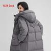 Yaya Women's 2024 Long Hooded Down Jacket