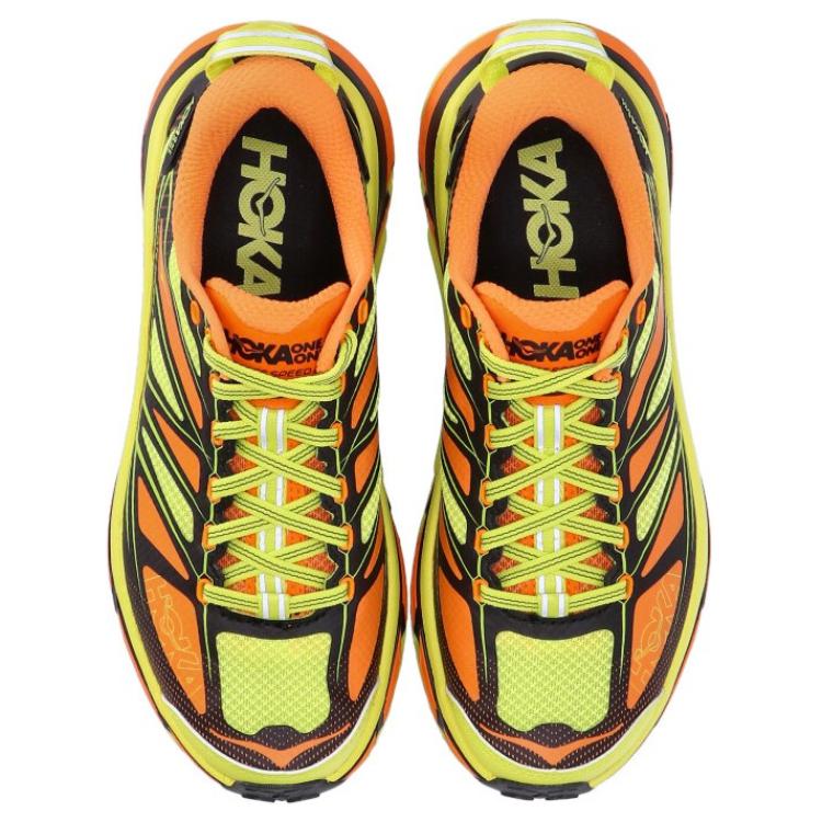HOKA Mafate Speed 2 Electric Tangerine Men Sneakers Orange Citrus 1126851-ERN