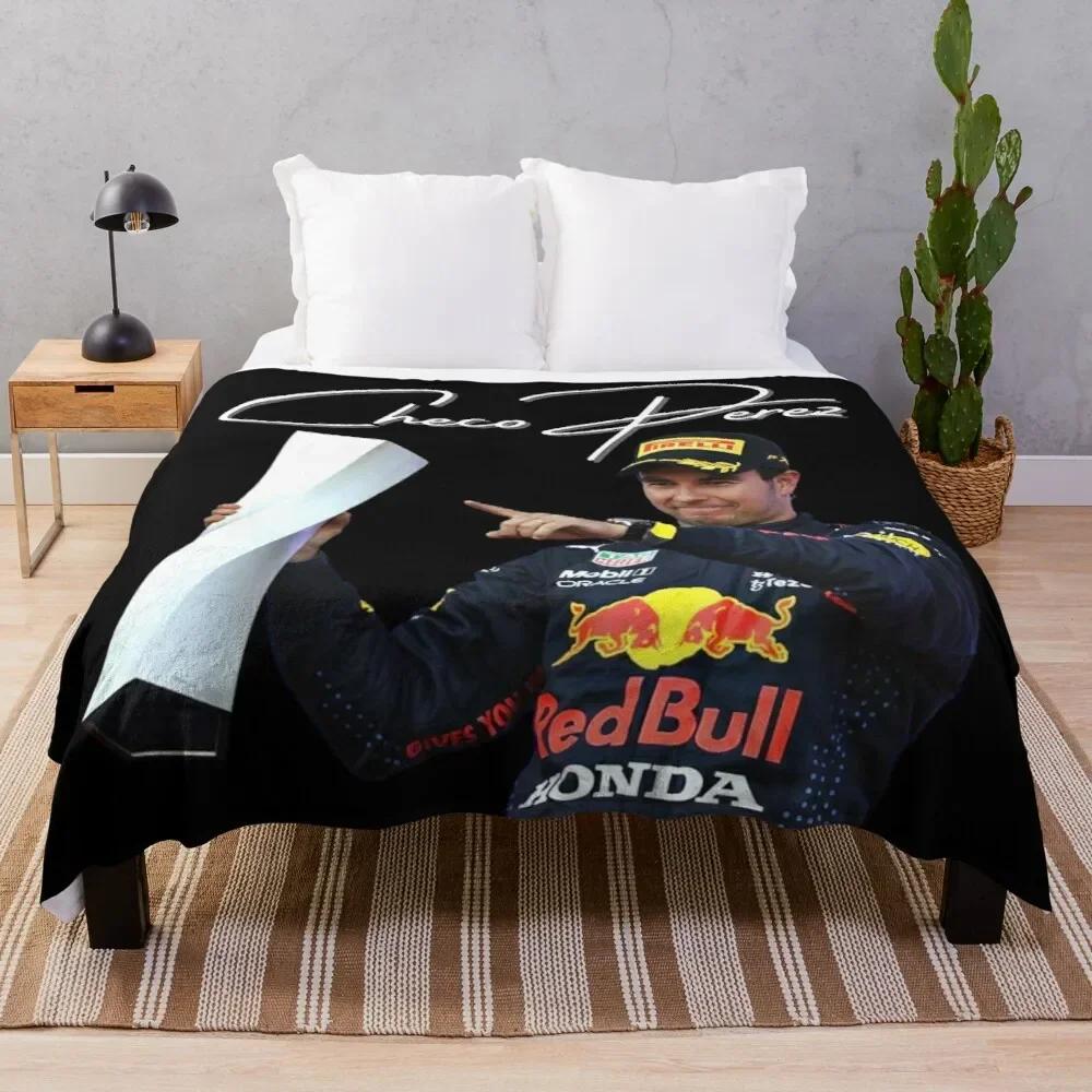 Sergio Checo Perez Throw Blanket Extra Large Throw Blanket Sofa Quilt blankets thick blanket for winter 30x40in