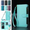 Card Wallet Phone Cover For Vivo X300 Y500 Pro Y300 Y200E Y200 Y100 Y76 Y31 Y21D T4X T4 Leather Case Wrist Strap Crossbody Shell