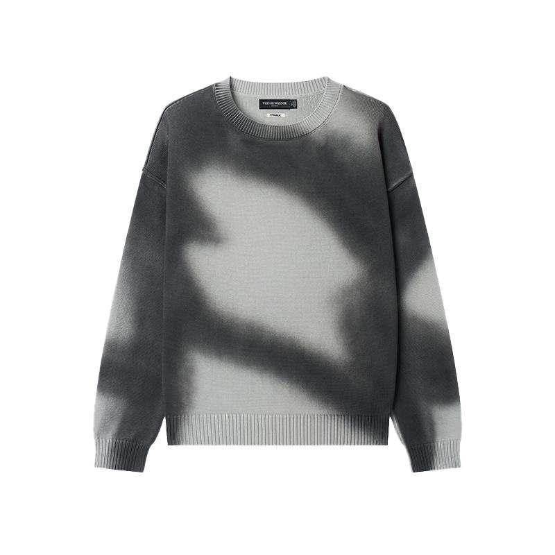 Teenie Weenie Men's Vintage Washed Casual Loose Sweater