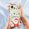 For iPhone 17 Air Case Christmas Gifts Pattern Printing Straight Edge TPU Phone Back Cover