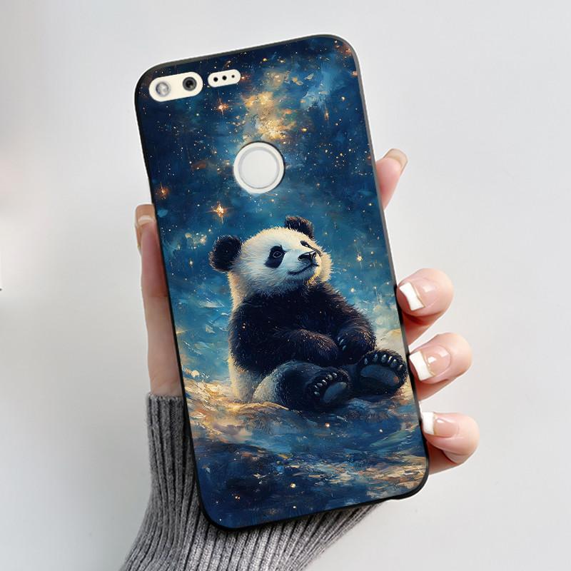 For Google Pixel 1 Case Aesthetic Cute Cat Shockproof Silicone TPU Soft Back Cover for Google Pixel 1 Pixel1 XL Phone Case Coque