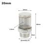 Filtro a Rete in Acciaio Inossidabile 304 Filtro a Rete per Tubo Pompa Irrigazione Giardino Rete per Pulizia Acqua Filtro Metallico