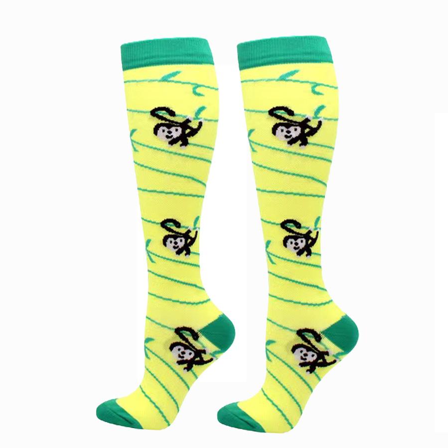 Pánské Dámské Ponožky Kompresní Ponožky Elastické Sportovní Krásné Nohy Sestra Punčochy Běh Lezení Cyklistika Let Cvičení