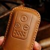 Leather Car Key Cover Protector Case for Honda Accord SPIRIOR Odyssey Civic Crv Crosstour Genuine Fit Shuttle Freed Spike Hybrid