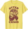 Whimsical Otter Fun Graphic Tee