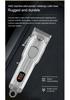 Best-Selling High-Power Metal Men's Hair Clipper & Electric Trimmer for Home & Barber Use