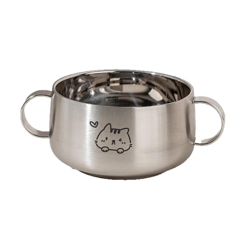 ZISIZ Children's 316 Stainless Steel Bowl Set
