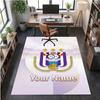 Crystal Velvet Rug Anderlecht FC Print Custom Name Text Floor Mat Home Decor