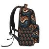 Chinese Dragon Loong Print Backpack Student Boys Girls BookBag Children School Bag Computer Shoulder Bags for Men Women