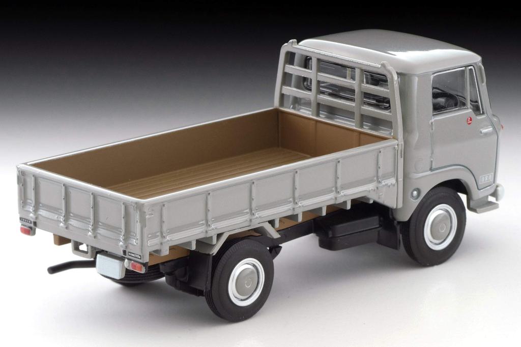 Tomica Limited Vintage Scale Isuzu Elf 1966 Finished Part Number 312000 1/64 LV-191a High-Floor Truck, Model, Gray, Product,