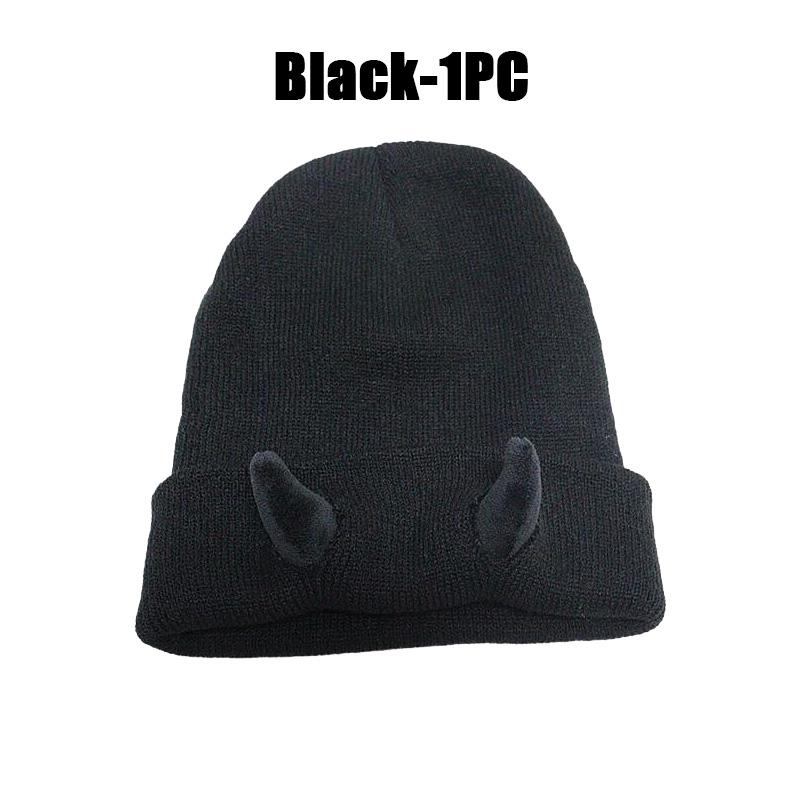 Anime Cap Unisex Daily Hat Adult Kids Cartoon Embroidered Knitted Hat Halloween Cosplay Prop Christmas Gift