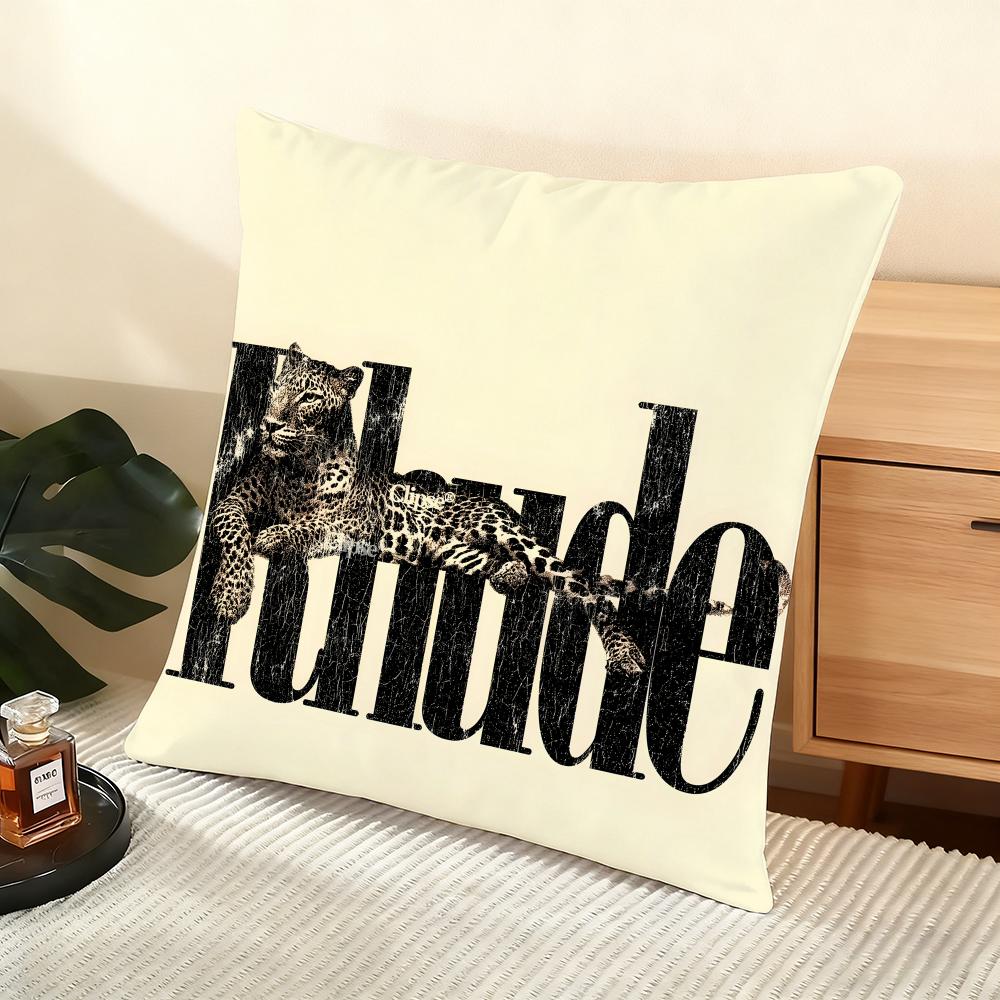 Brand R-Rhudes Cushion Cover Soft Short Plush Pillow Cover Smooth Cozy Texture Aesthetic Cushion Case Home Decor