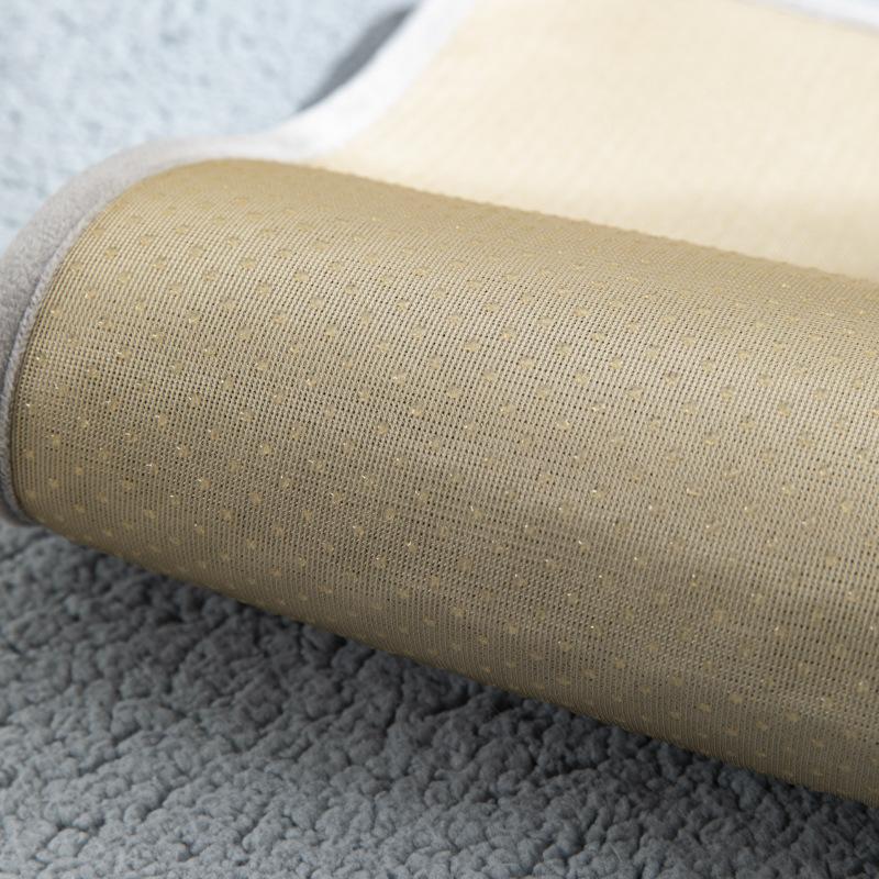 Winter Thickening Lambswool Sofa Cushion Non-Slip Simple Cute Fabric Seat Cover Pillow for Cozy Home