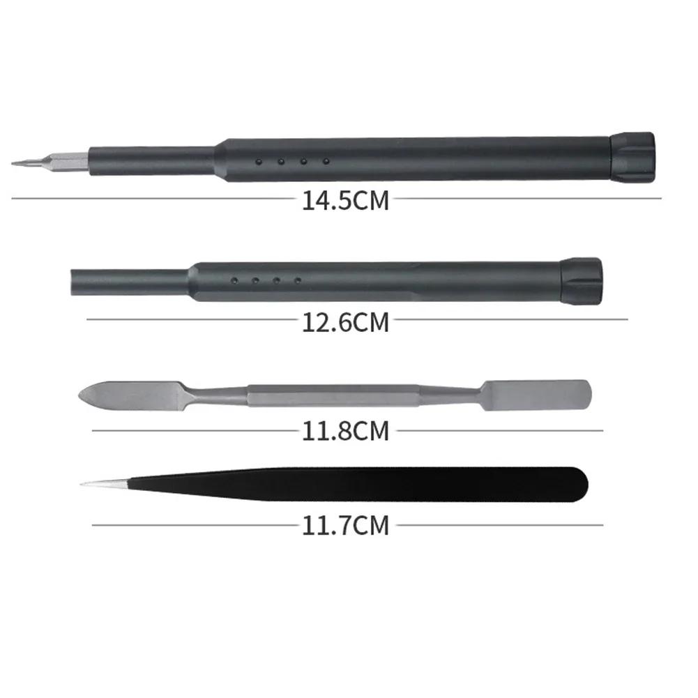Набор из 42 предметов: отверточные биты с рукояткой/пинцетом/монтировкой, 44 в 1, прецизионный магнитный мини-набор отверток, портативный инструмент для ремонта China Mainland