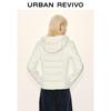 UR 2026 Spring Women's Casual Hooded Quilted Down Jacket