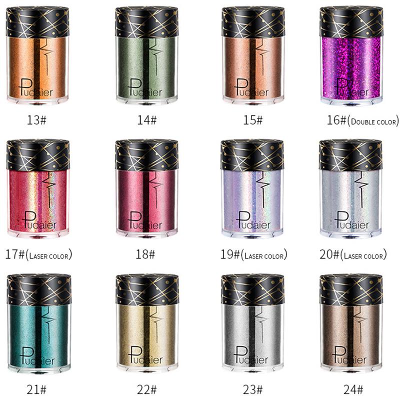 Glitzer-Schimmer-Meerjungfrau, 36 Farben, Lidschatten, Textmarker, Gesicht, Festival, Glitzer, Körper-Make-up